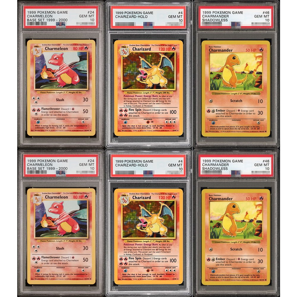 Origami Paper Set - 1999 Ptcg Diy Proxy Graded Collection