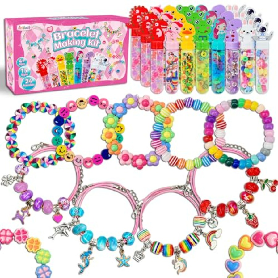 Art Craft Unicorn - 24 Pack Bracelet Wands, Charm Bracelet