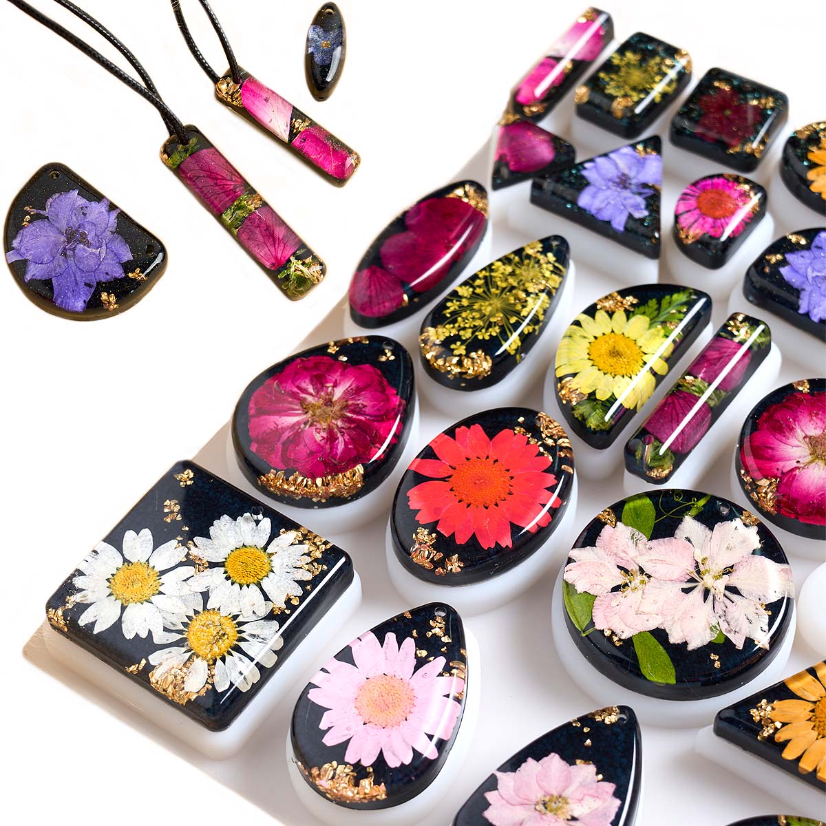The Art And Craft Of Jewelry - Time Stone Pendant Silicone Mold DIY