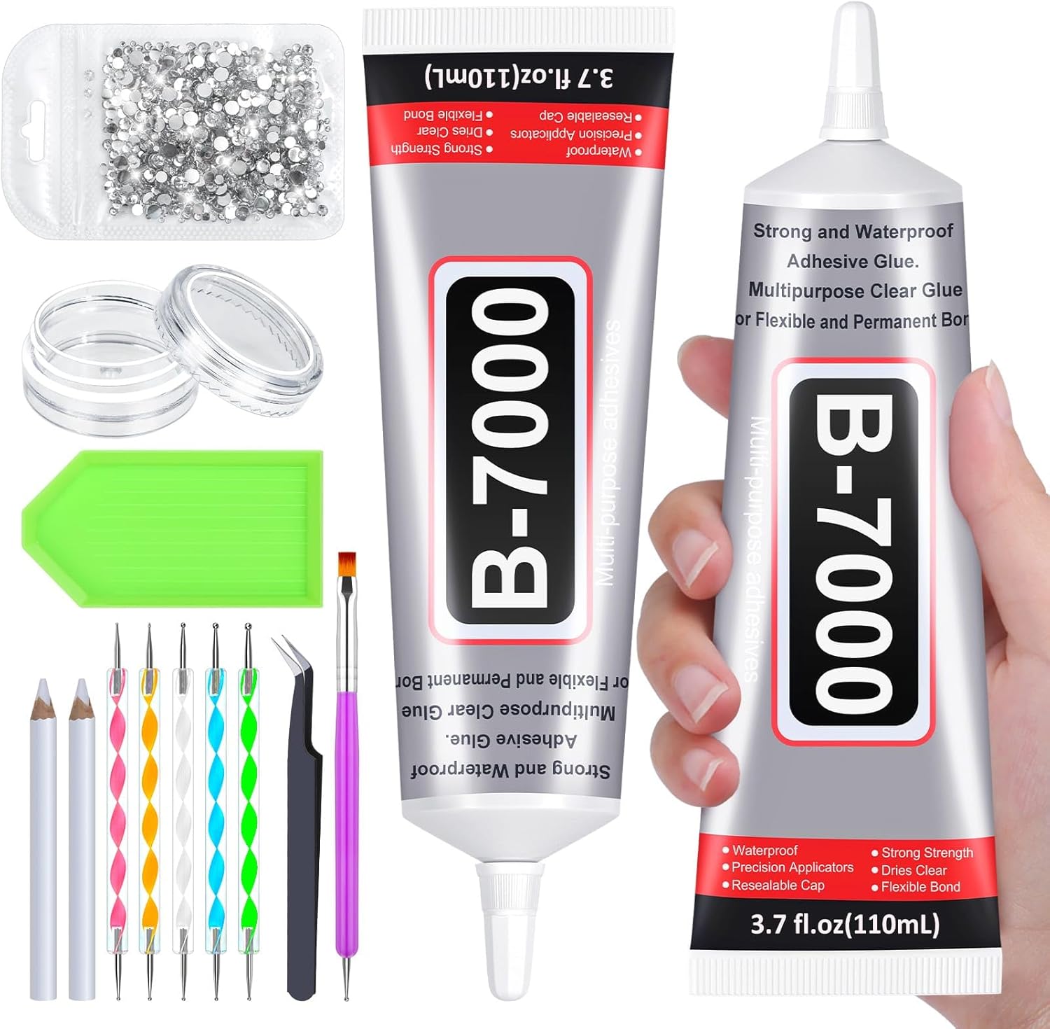 The Art And Craft Of Jewelry - B7000 Glue Clear with Precision Tip,