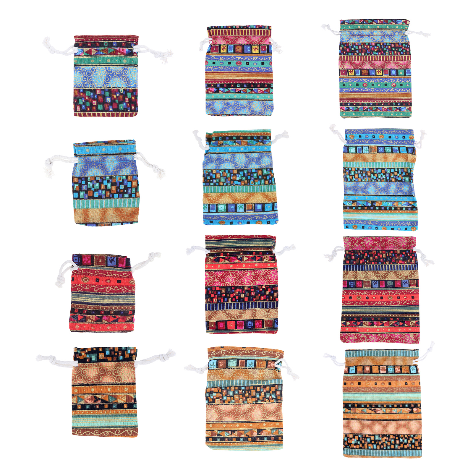 Art Craft Earth Day - 1PC Cotton Linen Drawstring Gift Bags