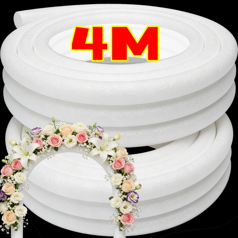Art Craft Earth Day - 4/2M Foam Cylinders Multi-Size Flexible Foam