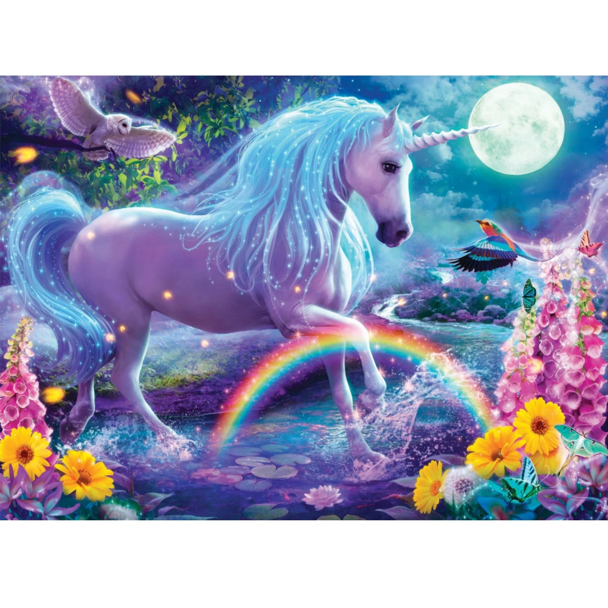 Art Craft Unicorn - 1pc Unicorn 5D Diamond Painting Set,