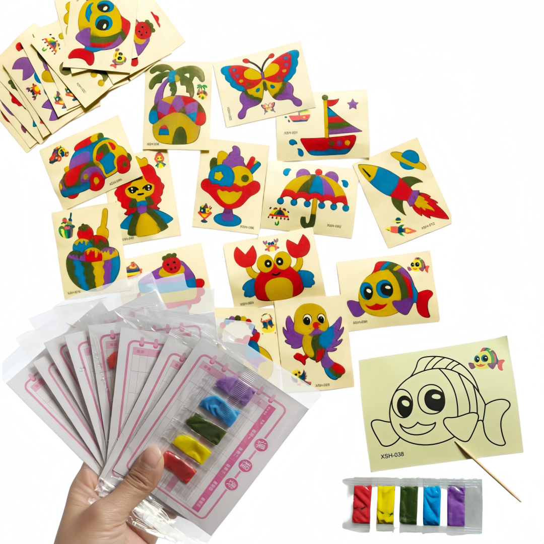 Art Craft Earth Day - DIY Sand Art Kit Set -