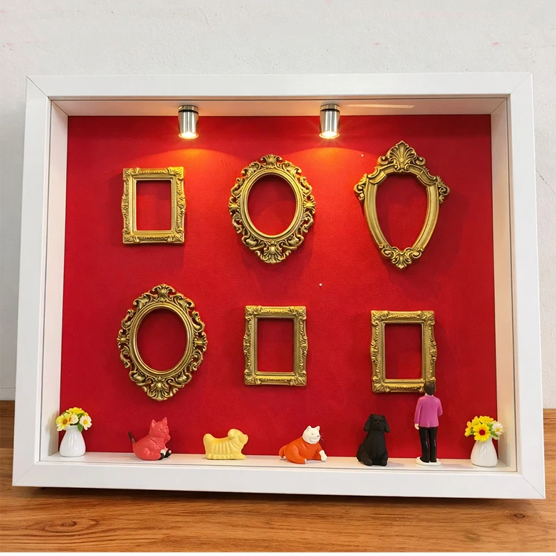 Art Craft Museum - DIY Mini Museum Silhouette Box Memory