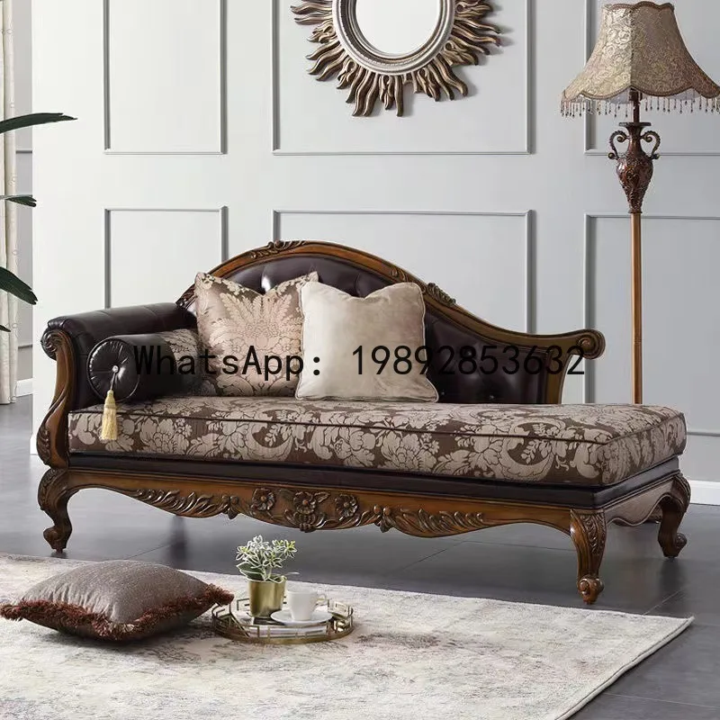 Art & Craft Supplies - H5.15 all-solid wood sofa leather art