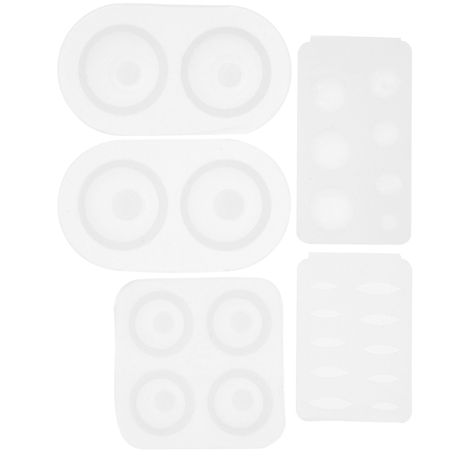 The Art And Craft Of Jewelry - 5Pcs Eye Silicone Mold DIY Art