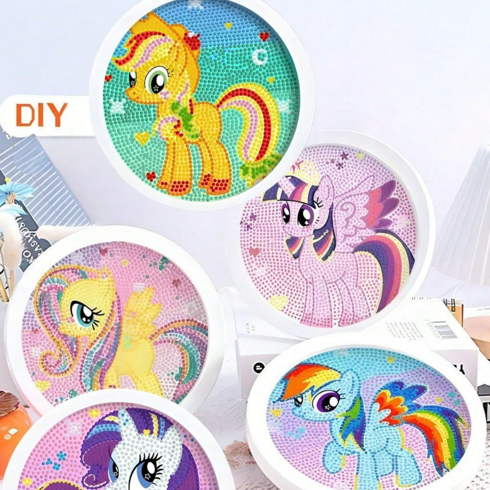 Art Craft Earth Day - 1pc Round Frame Diamond Painting, DIY