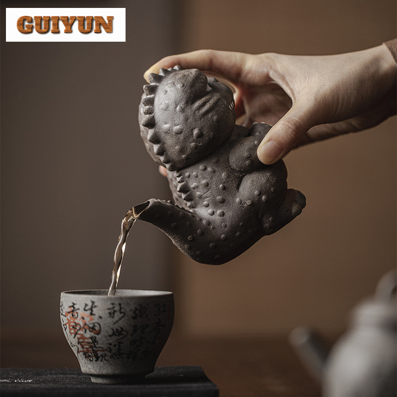 200ML Rough Pottery Handmade S - Dinosaur And Craft のレビューと価格