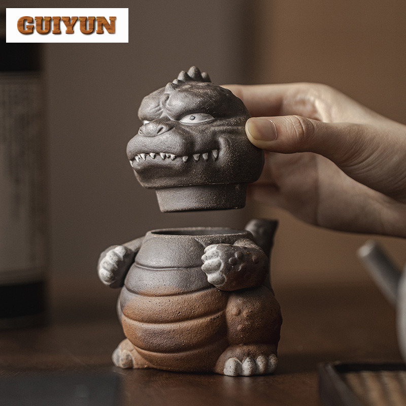 200ML Rough Pottery Handmade S - Dinosaur And Craft のレビューと価格