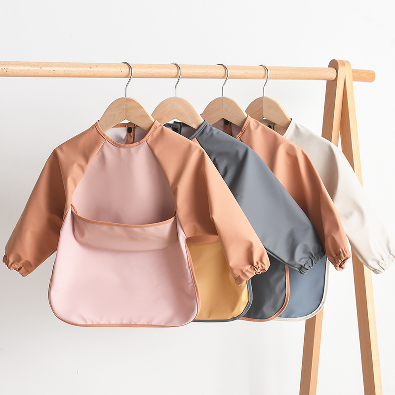 Kids Baby Long Sleeved PU Bibs - Art Craft For 3 Year Old のレビューと価格