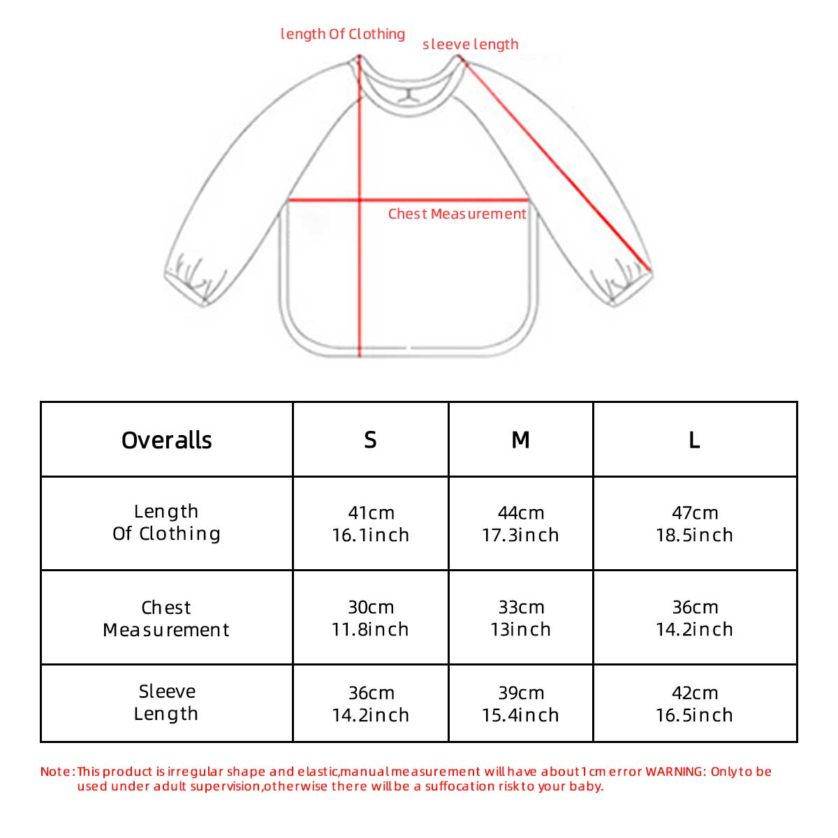 Kids Baby Long Sleeved PU Bibs - Art Craft For 3 Year Old のレビューと価格