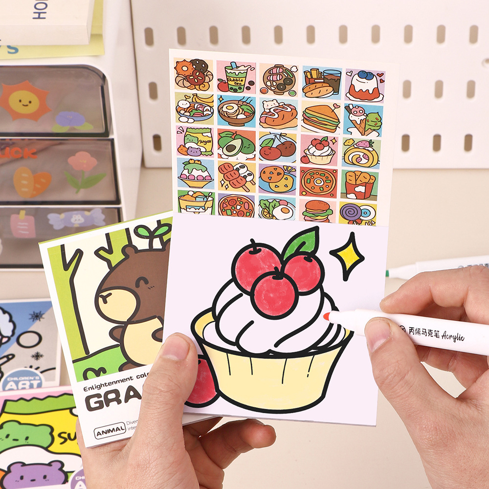 Cartoon Handy Coloring Book 25 - Art Craft Notebook のレビューと価格