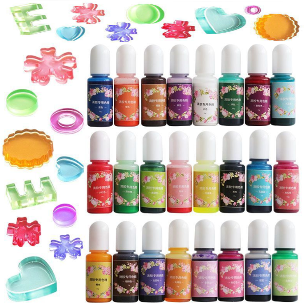 26 Colors 10ml Epoxy Resin Pig - The Art And Craft Of Jewelry のレビューと価格