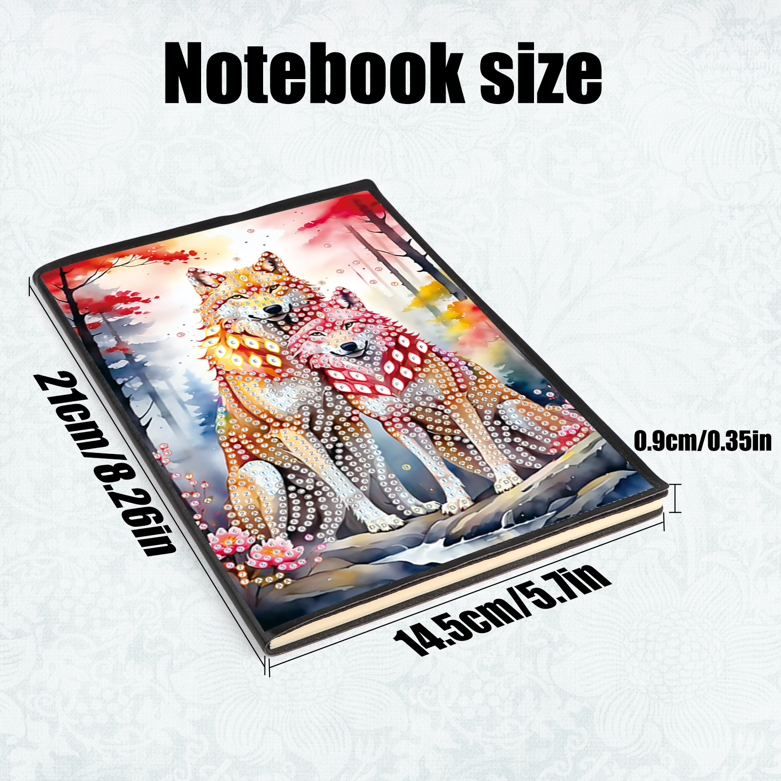 5D DIY Special Shape Diamond A - Art Craft Notebook のレビューと価格
