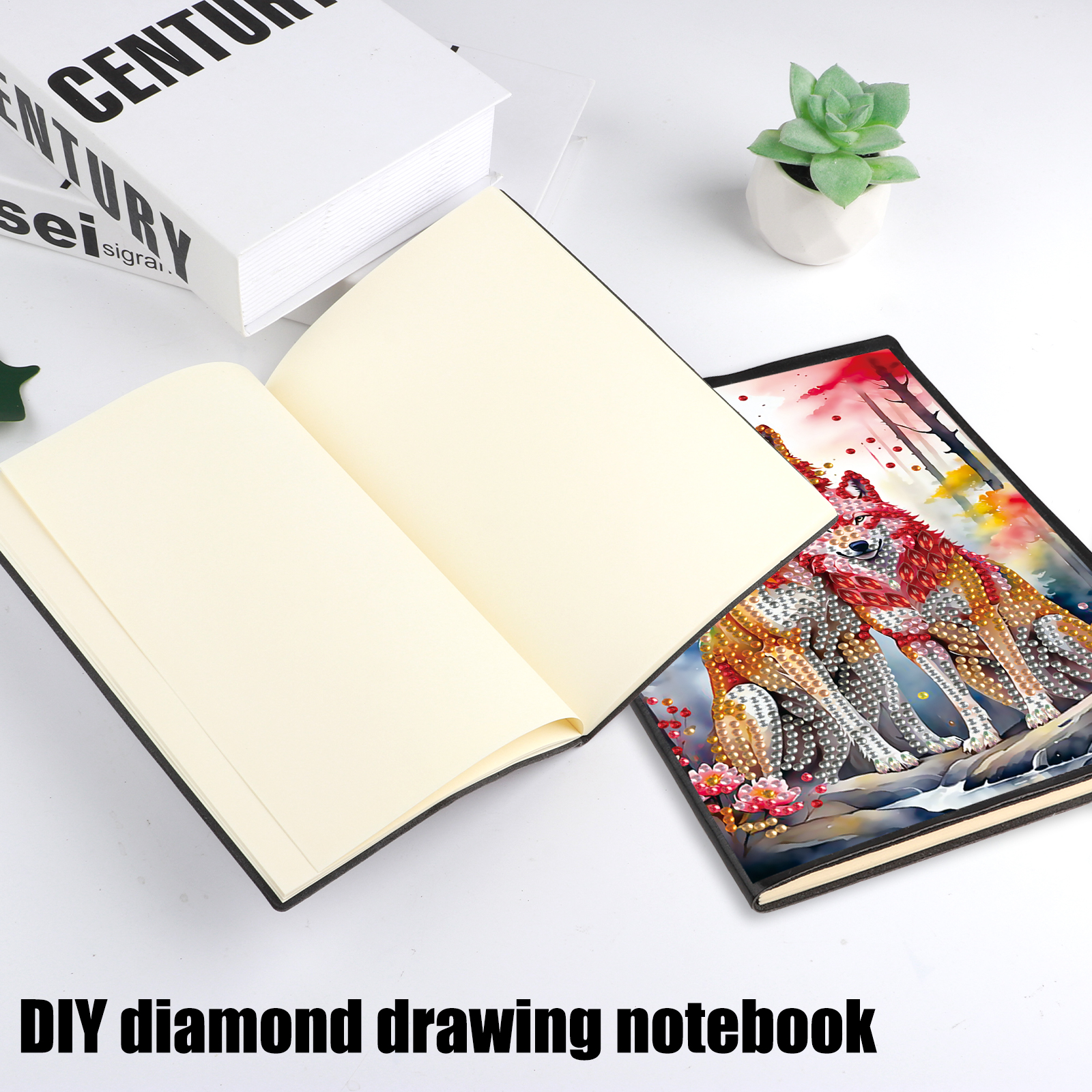 5D DIY Special Shape Diamond A - Art Craft Notebook のレビューと価格