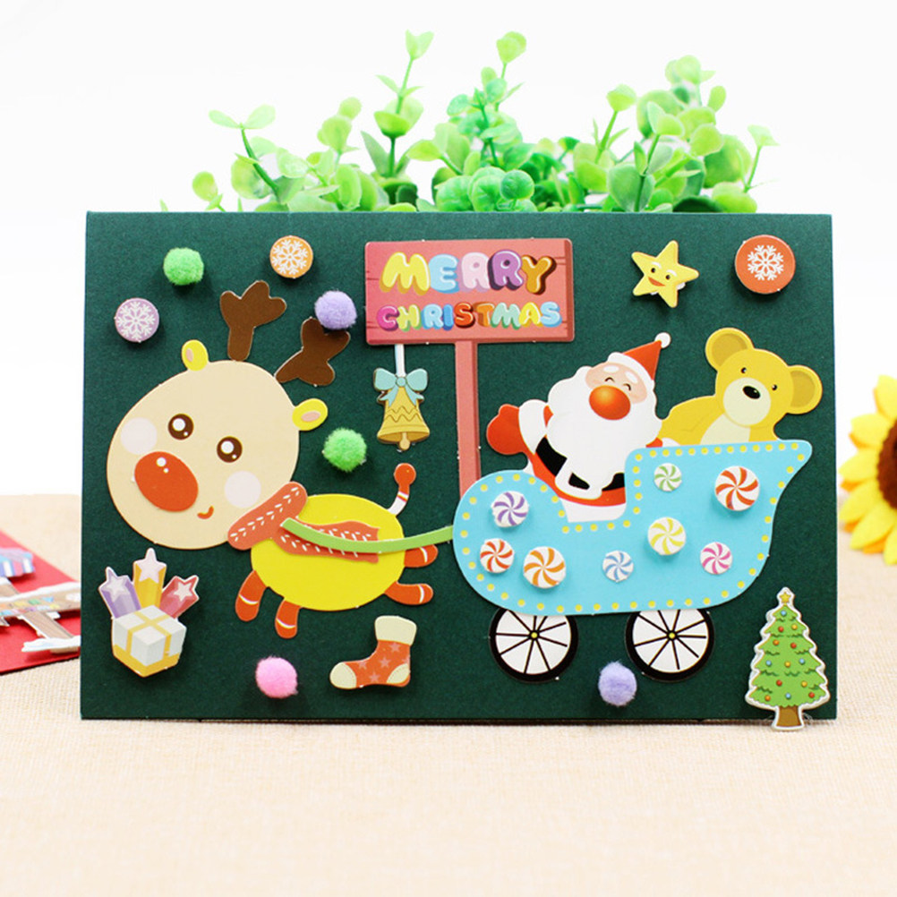 6 Pack DIY Christmas Card Kits - Art Craft For Kindergarten のレビューと価格