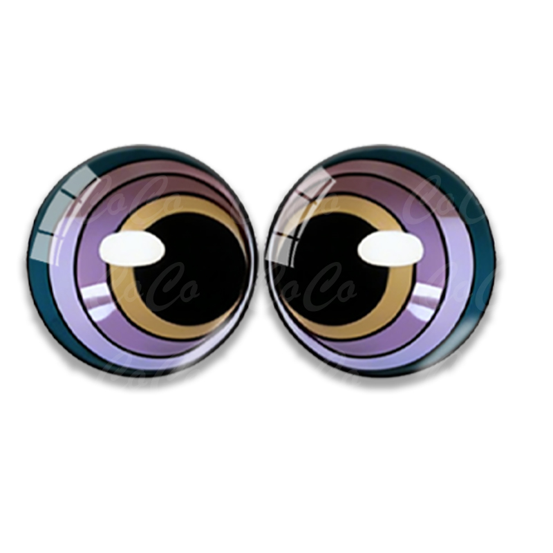 5 Pairs 8-25mm Glass Eyes for  - Dinosaur And Craft のレビューと価格
