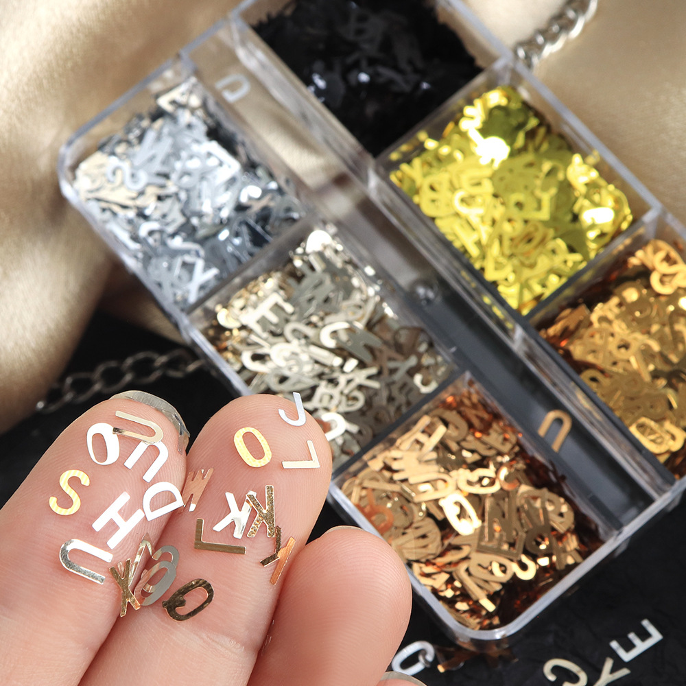 6-Grid Box Metallic Alphabet N - Art And Craft Letter Z のレビューと価格