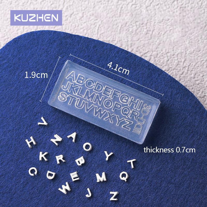 A-Z Letters Nail Art Silicone  - Art And Craft Letter Z のレビューと価格
