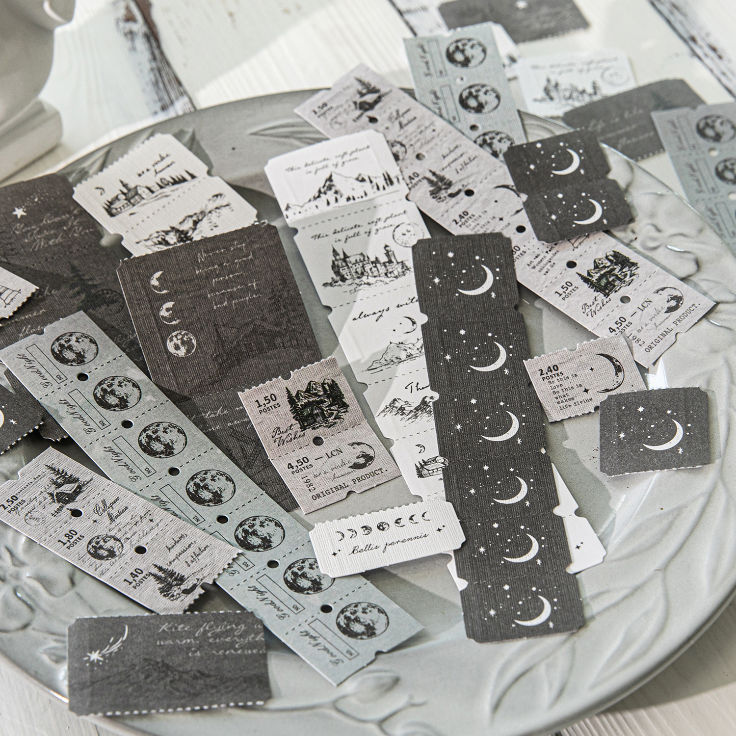 10pcs Retro Label Strip Sticke - Art Craft For 3 Year Old のレビューと価格