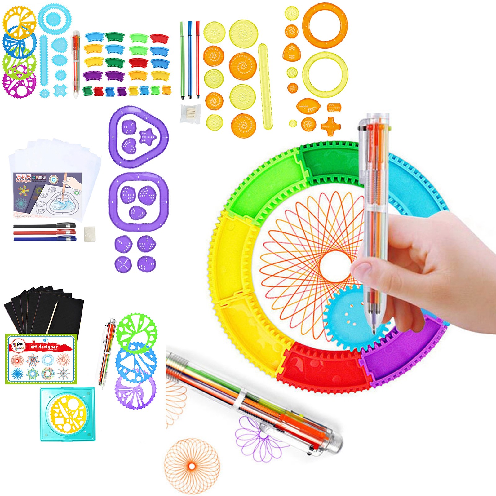 Student Geometry Drawing Stenc - Art Craft Painting のレビューと価格