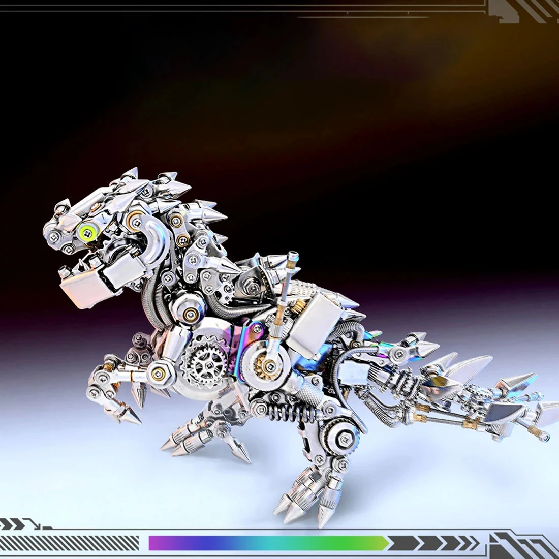 3D Puzzle Cyberpunk Pterosaur  - Dinosaur And Craft のレビューと価格