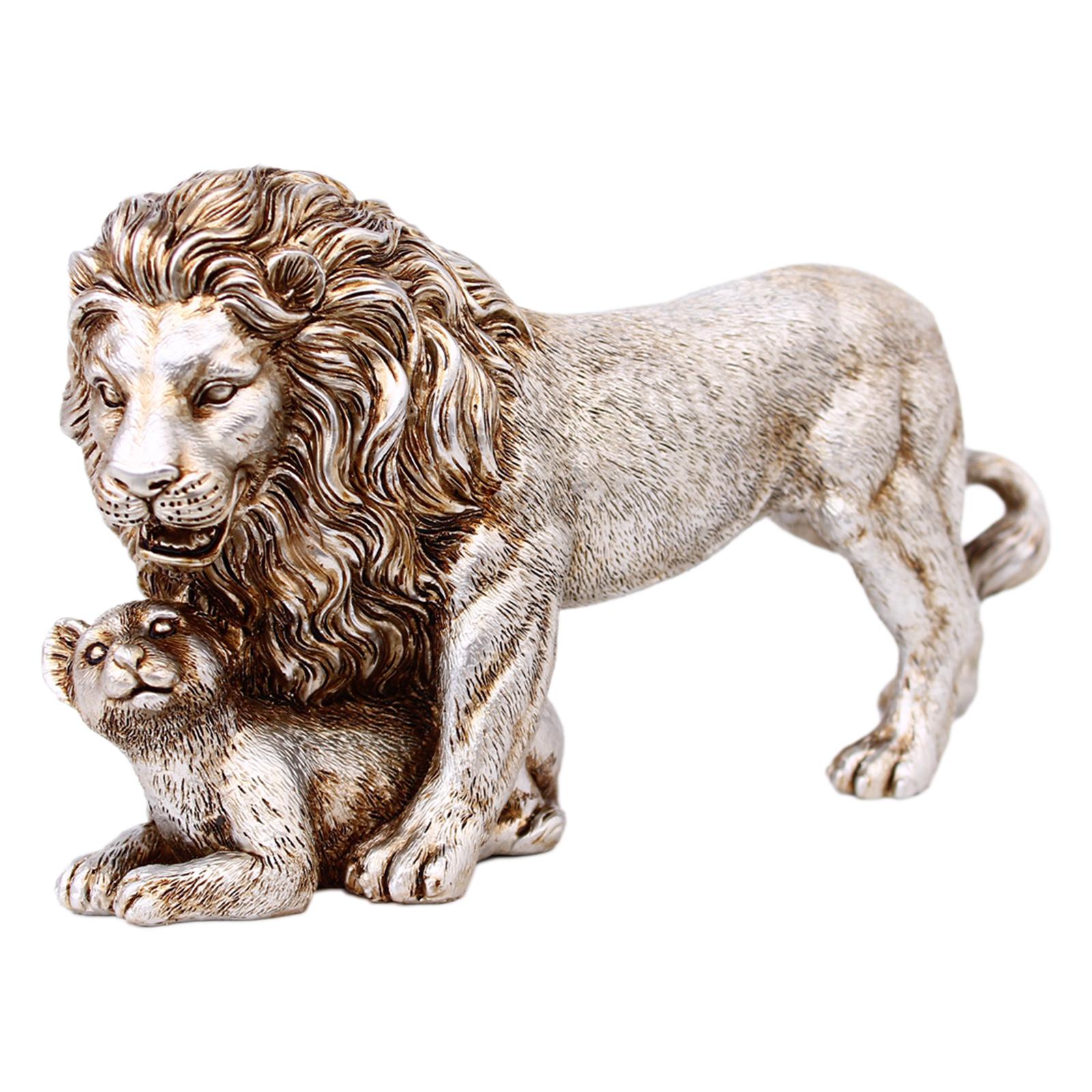 Lion Statue Home Decoration Ar - Art Craft Lion のレビューと価格