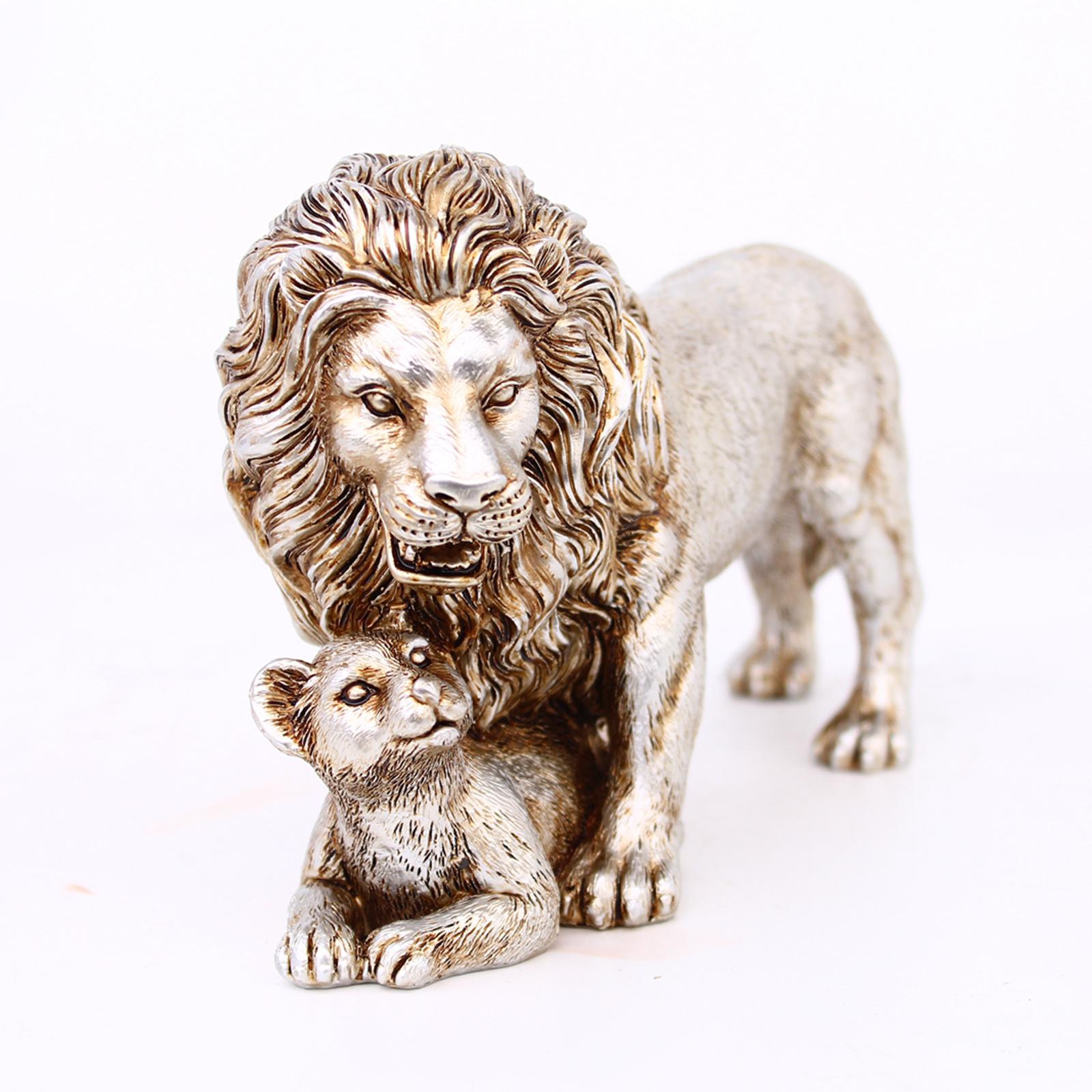 Lion Statue Home Decoration Ar - Art Craft Lion のレビューと価格