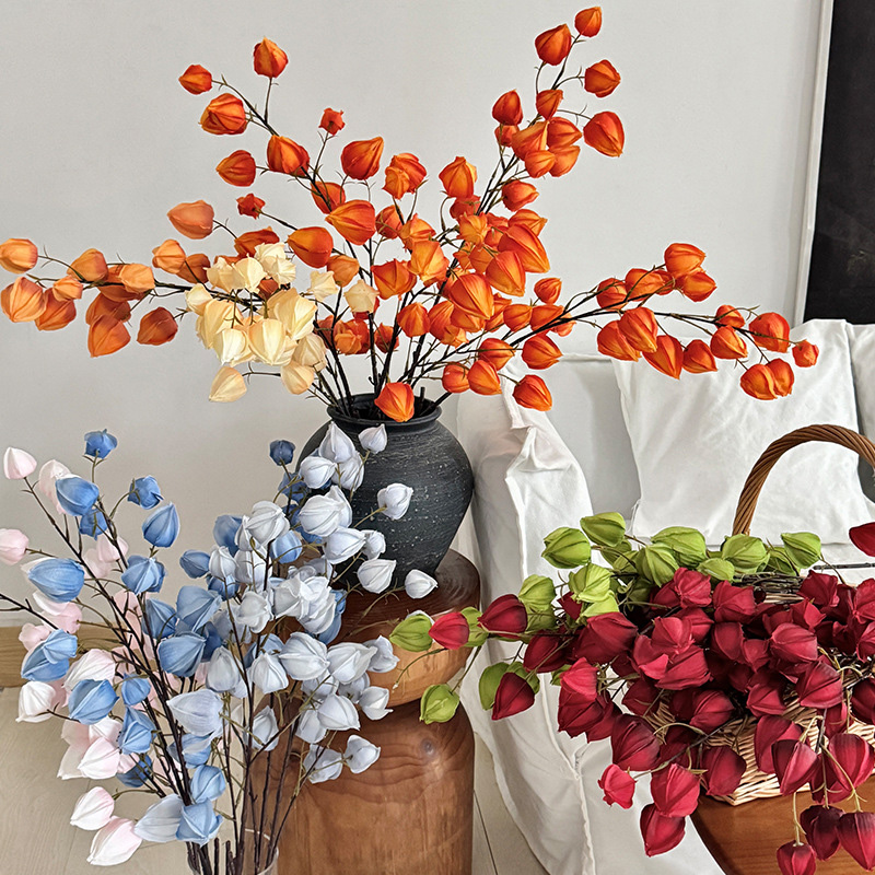 Artificial 1m Lantern Flower B - Art Craft Vase のレビューと価格