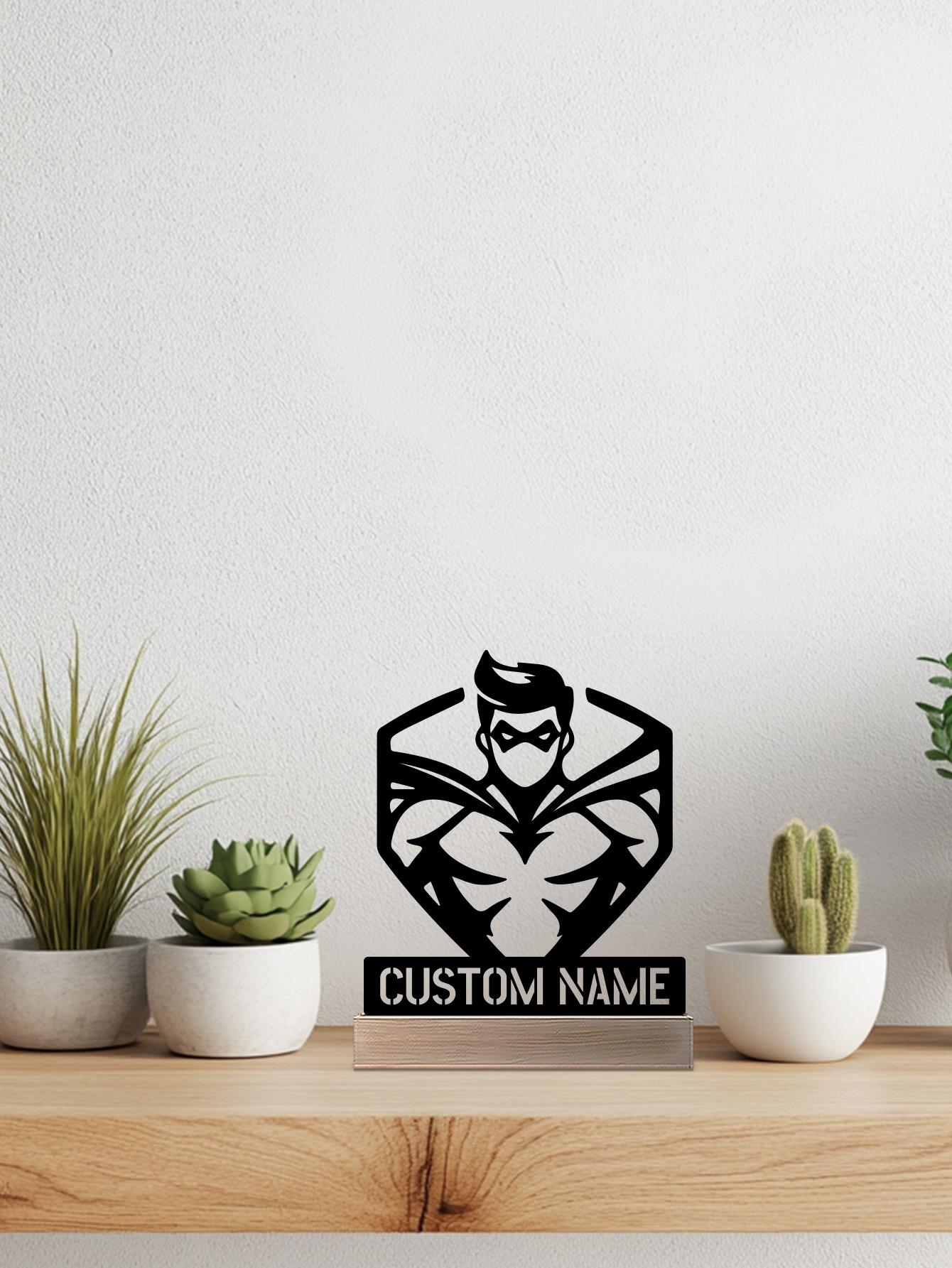 1pc Abstract robot Customized  - Art Craft Wood のレビューと価格