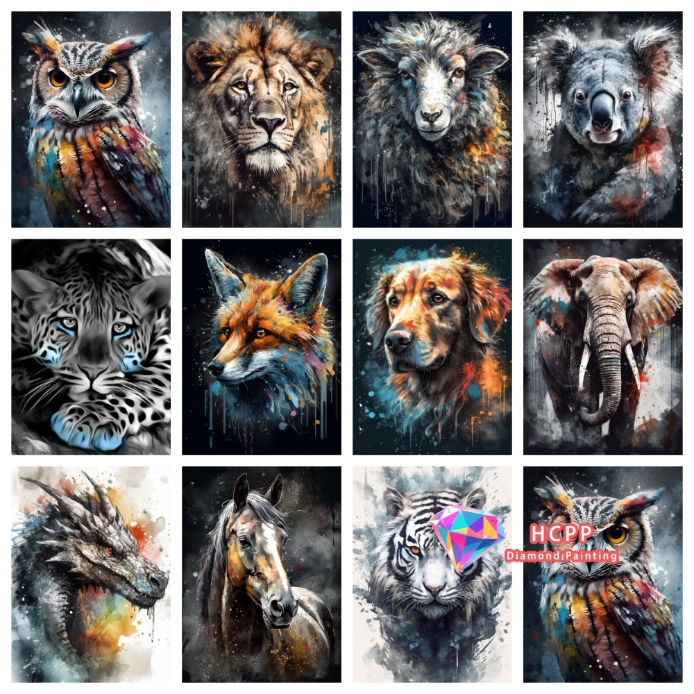 Animals Lion Koala Tiger Diamo - Art Craft Lion のレビューと価格