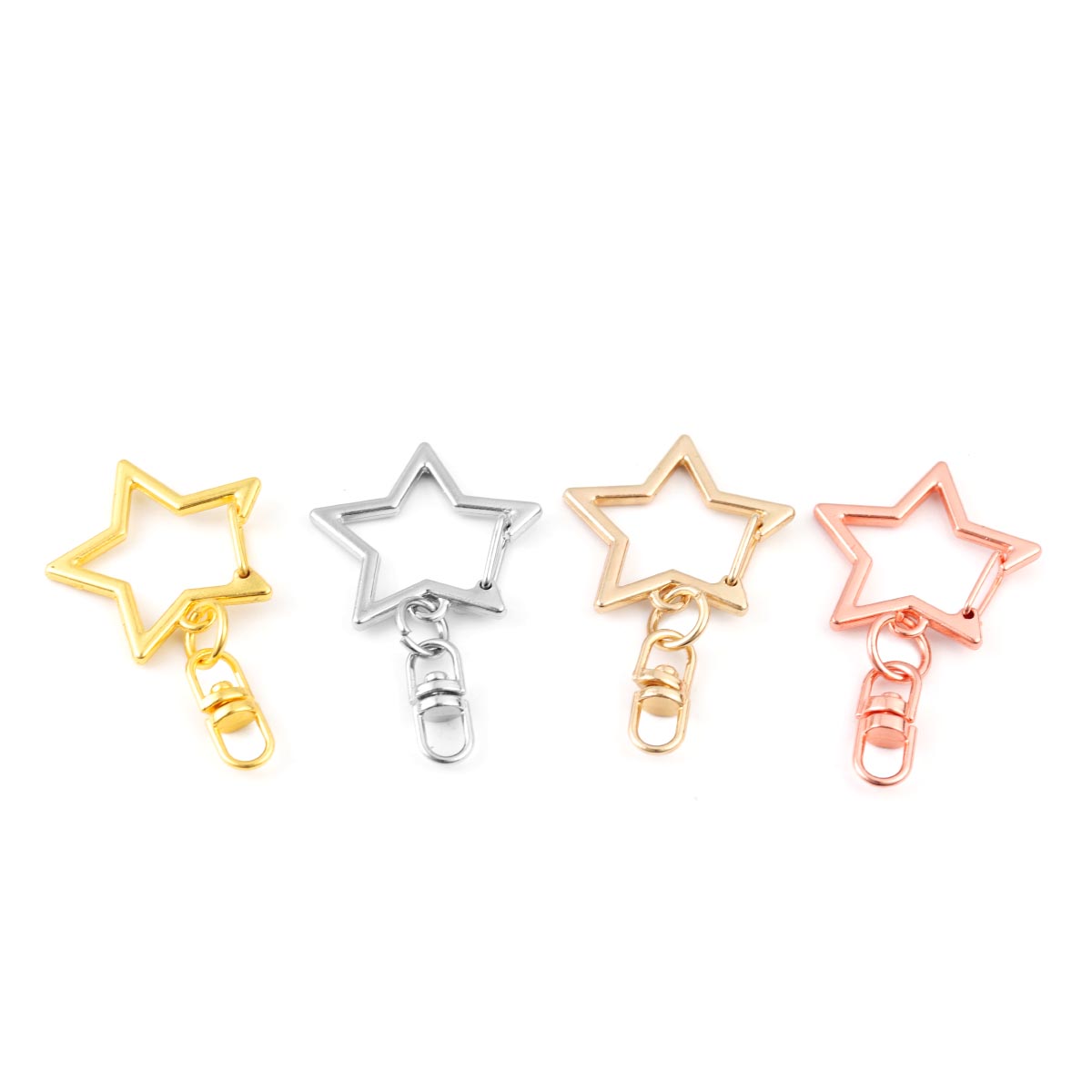 10Pcs Alloy Star Shaped Snap K - Art Craft Gifts のレビューと価格