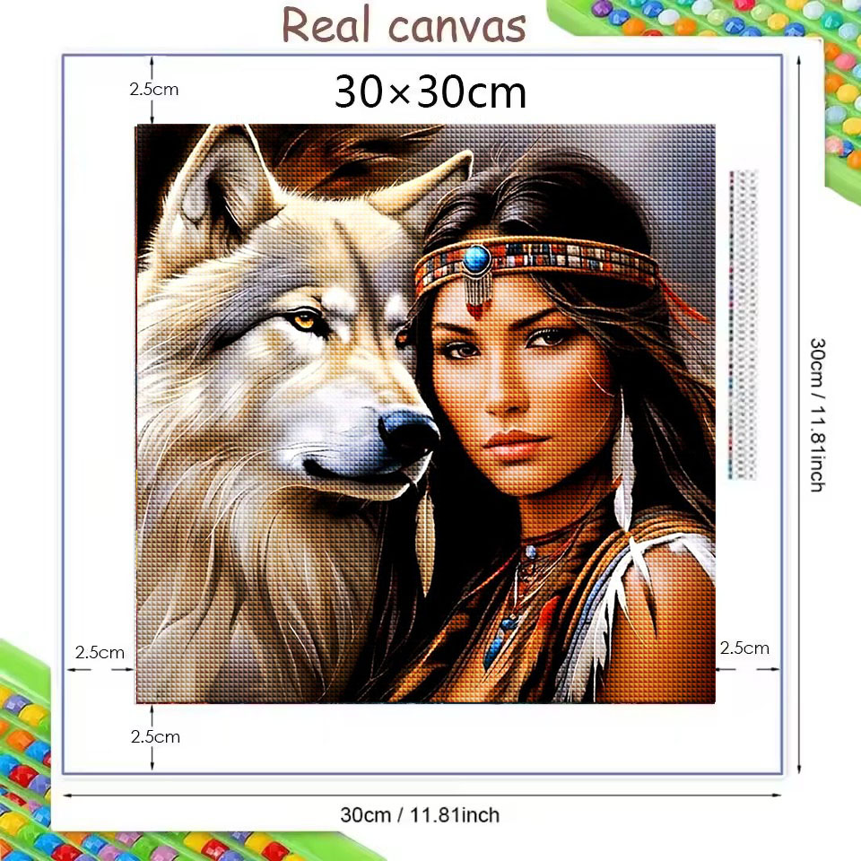 5D DIY Diamond Painting: Woman - Art Craft Lion のレビューと価格