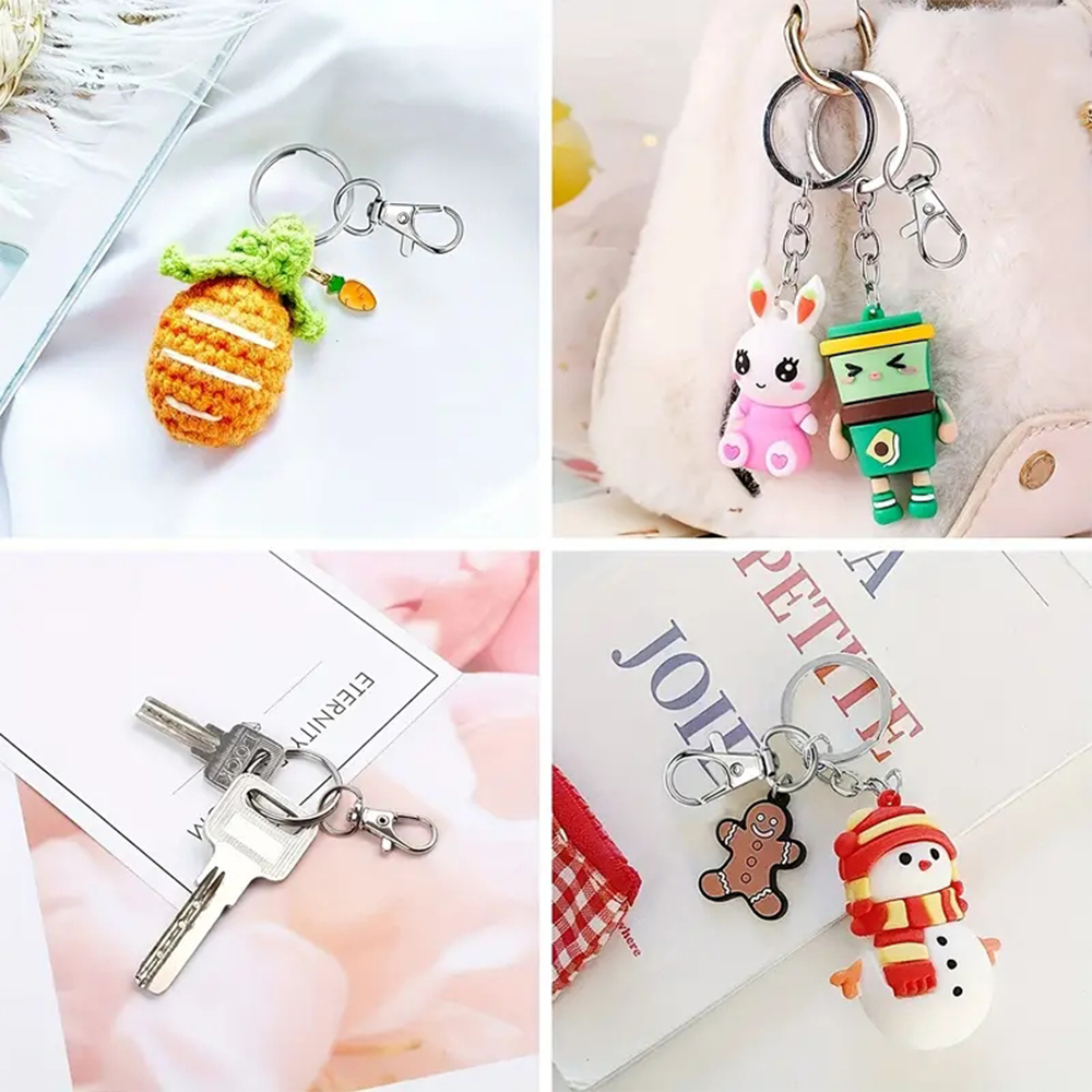 10/20/30/50 Set Swivel Keychai - Art Craft Gifts のレビューと価格