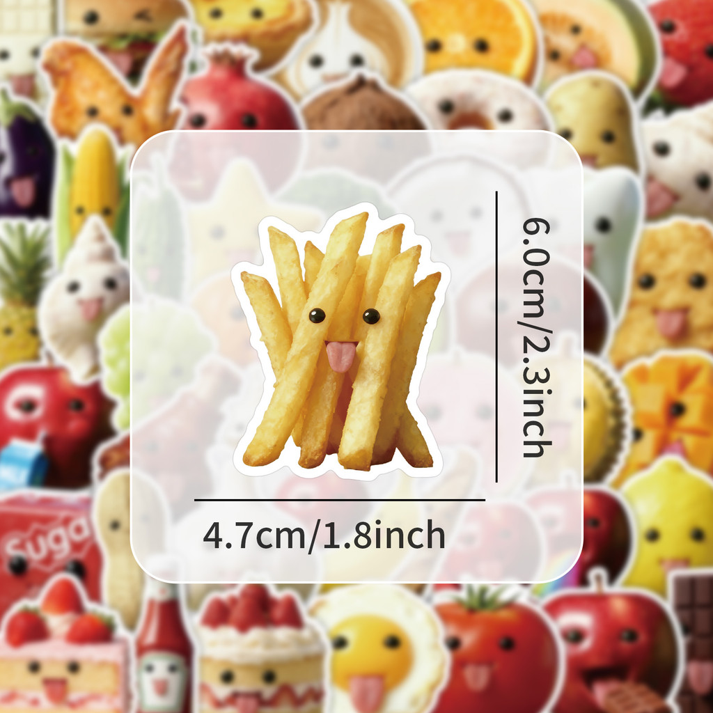 53 Pcs Abstract Art Style Food - Art Craft Notebook のレビューと価格