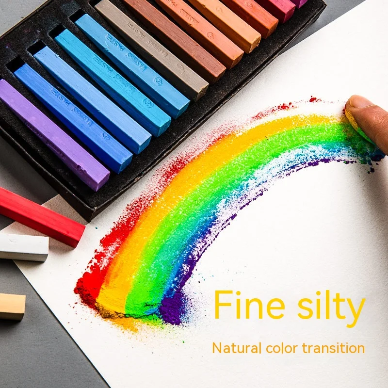 12/24/36/48 Colors Colored Cha - Chalk Pastel Set のレビューと価格