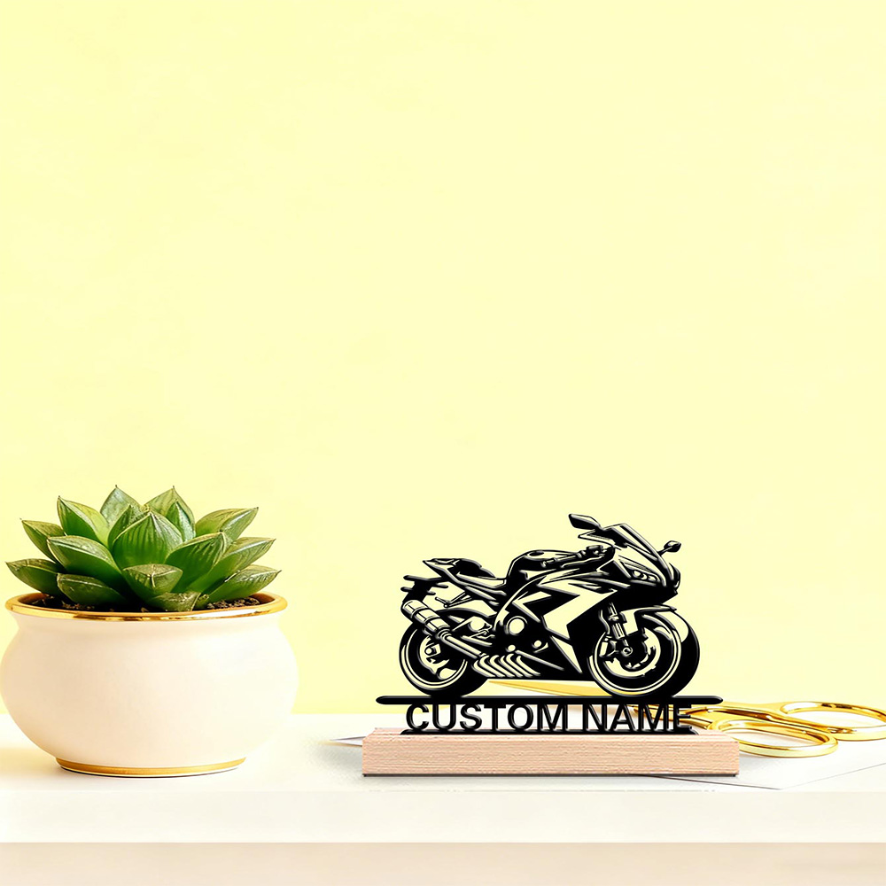 1pc Abstract cool motorcycle C - Art Craft Wood のレビューと価格