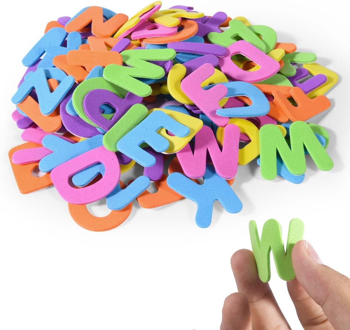 156-468pcs Foam Letter Sticker - Art And Craft Letter Z のレビューと価格