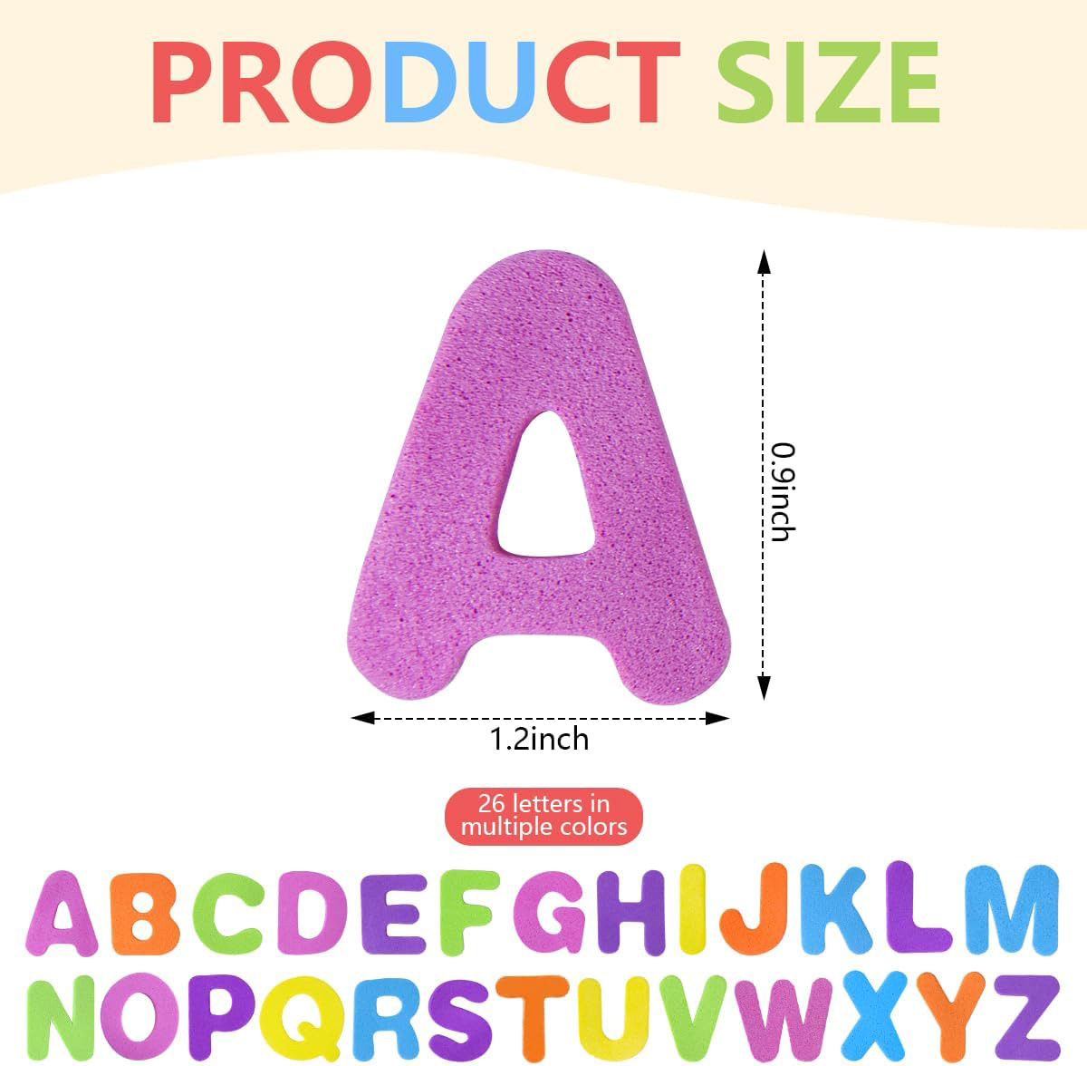 156-468pcs Foam Letter Sticker - Art And Craft Letter Z のレビューと価格