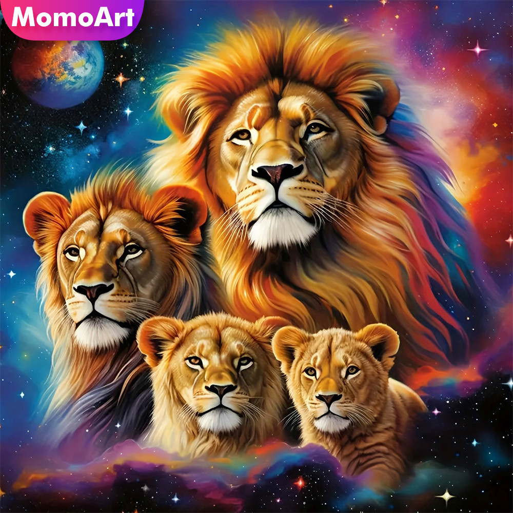 Momoart Diamond Painting Lions - Art Craft Lion のレビューと価格