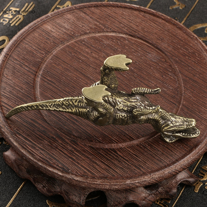 Antique Brass Dilophosaurus Di - Dinosaur And Craft のレビューと価格