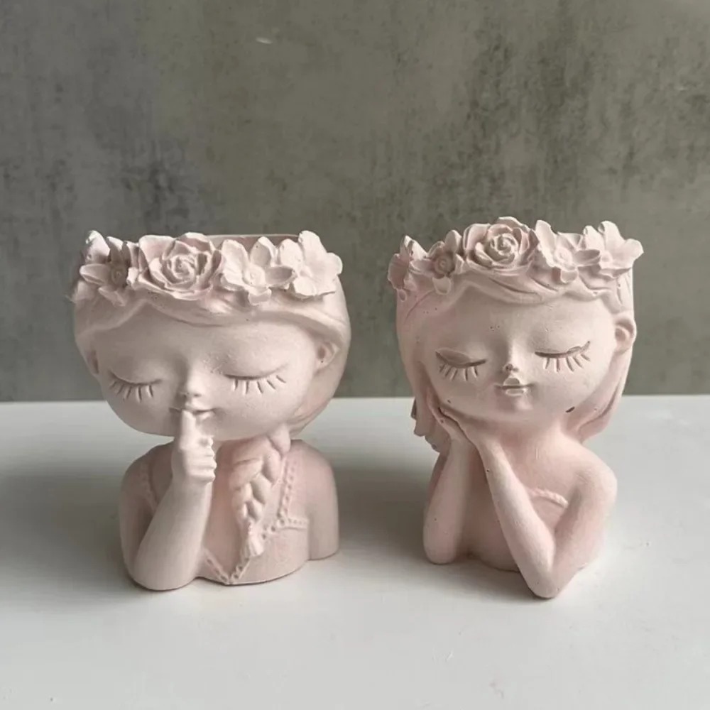 Sleeping Beauty Potted Silicon - Art Craft Vase のレビューと価格