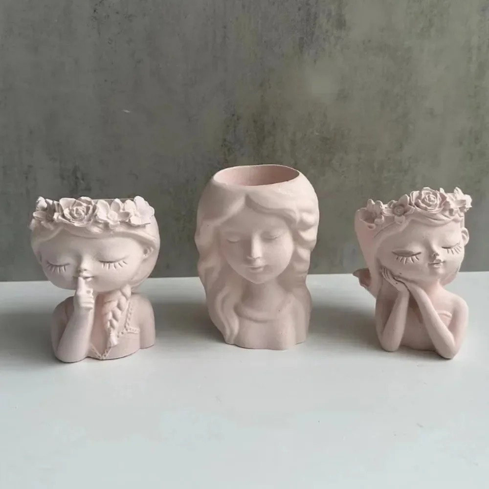 Sleeping Beauty Potted Silicon - Art Craft Vase のレビューと価格