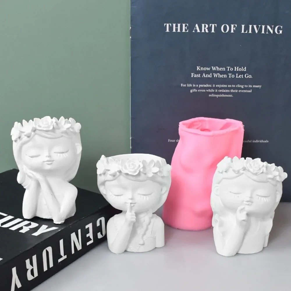 Sleeping Beauty Potted Silicon - Art Craft Vase のレビューと価格