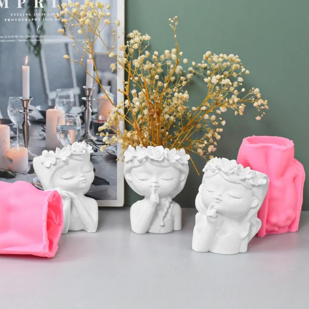 Sleeping Beauty Potted Silicon - Art Craft Vase のレビューと価格