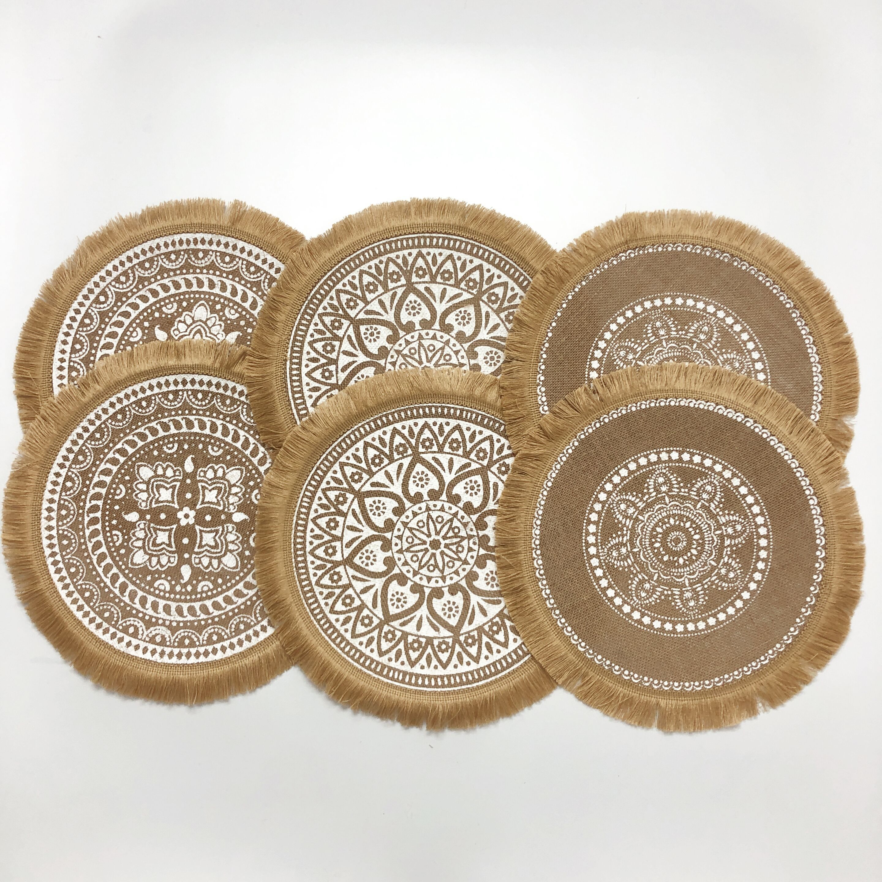 4pcs/6pcs Natural Vintage Jute - Art Craft Vase のレビューと価格