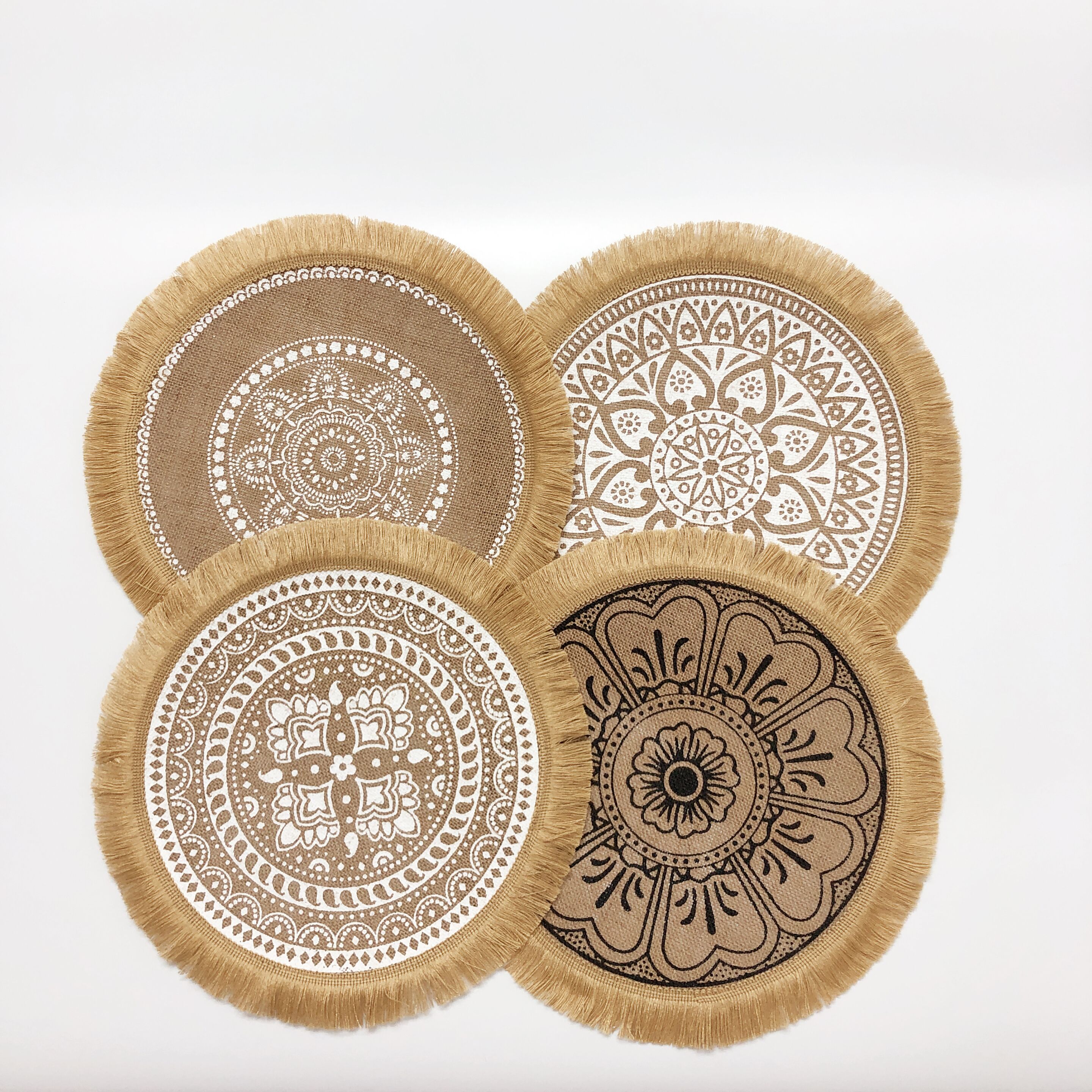 4pcs/6pcs Natural Vintage Jute - Art Craft Vase のレビューと価格