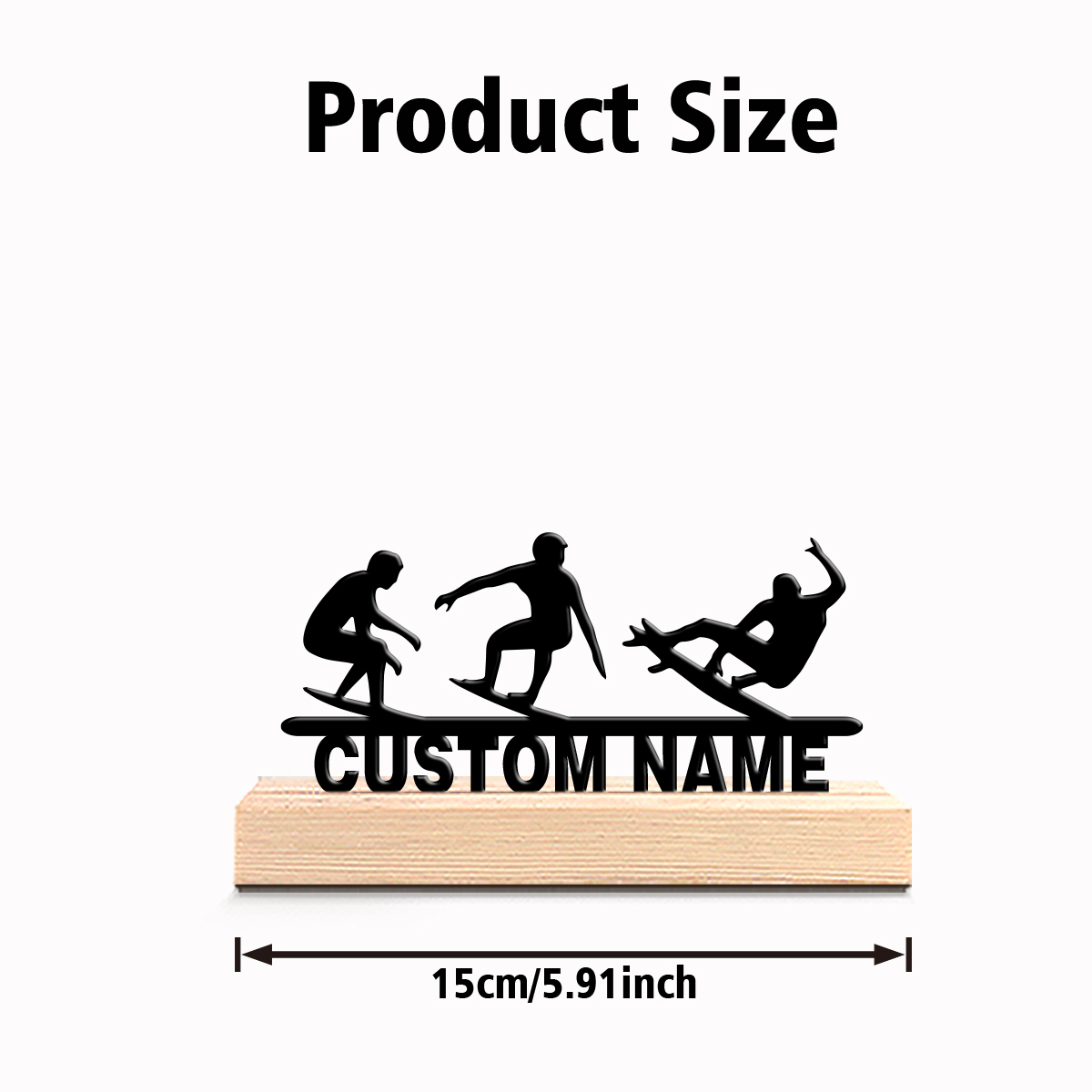 1pc Fashion Skateboard boy Cus - Art Craft Wood のレビューと価格