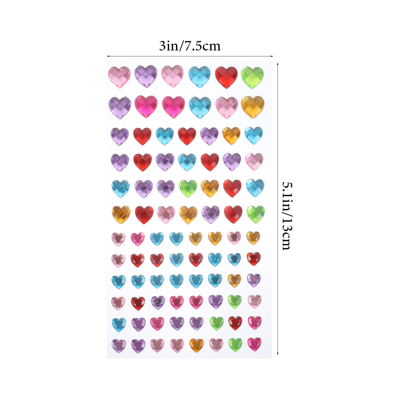 12 Sheets Acrylic Rhinestone S - The Art And Craft Of Jewelry のレビューと価格